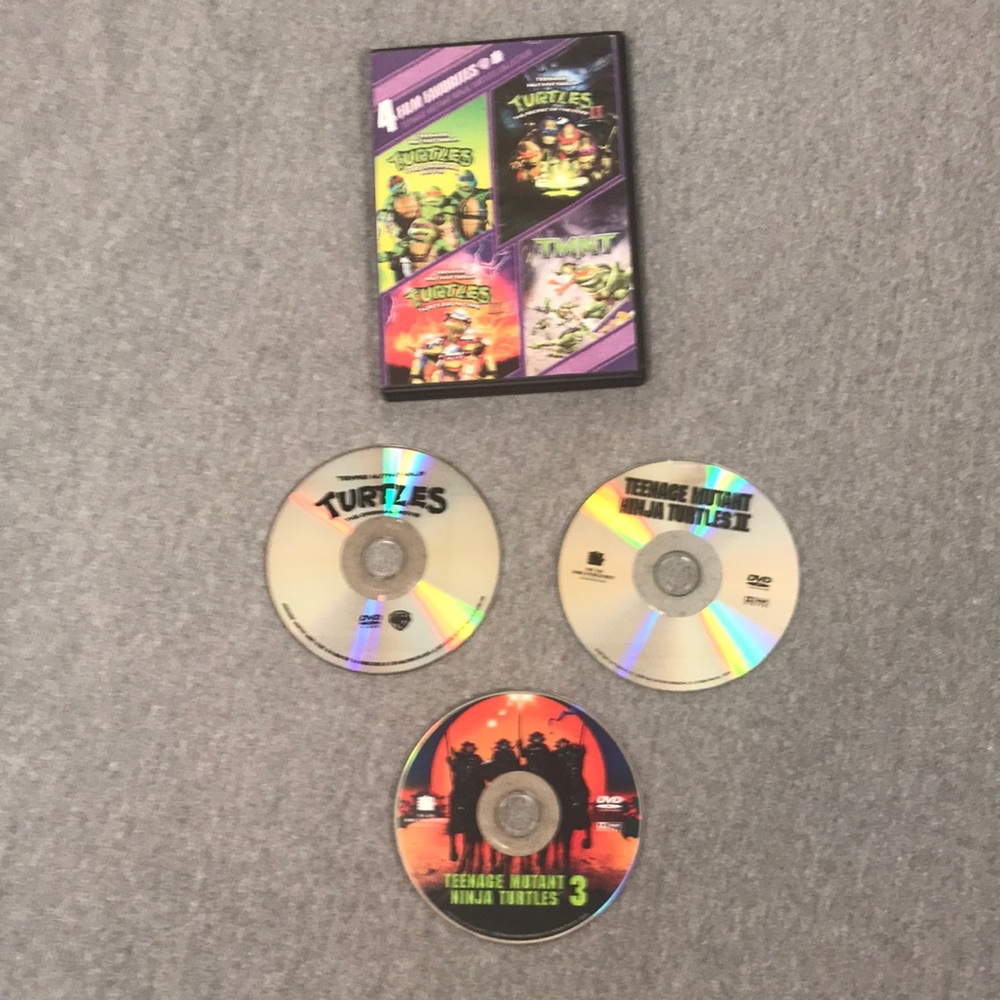 3 for $10 Teenage Mutant Ninja Turtles DVDs